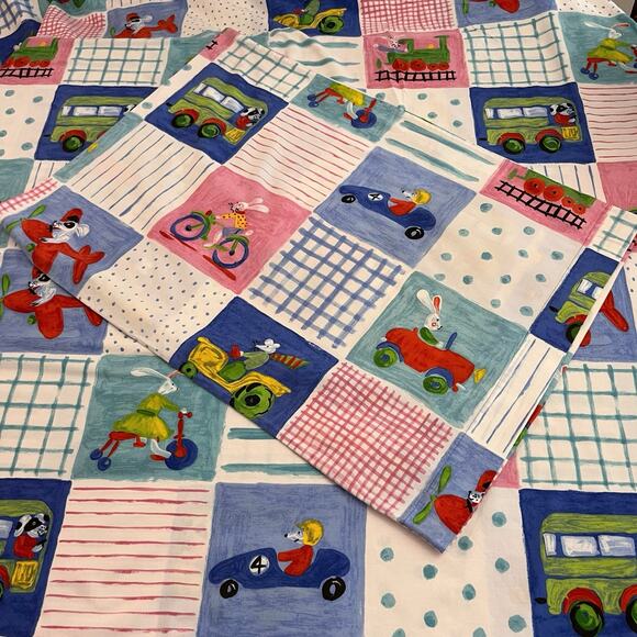 Designers Guild Duvet Cover Pillow Case Twin Cotton Whimsical Animal Sketch - Picture 2 of 10